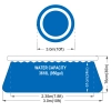 Basen ogrodowy rozporowy 305 cm x 76 cm - komfort i zabawa w każdym ogrodzie