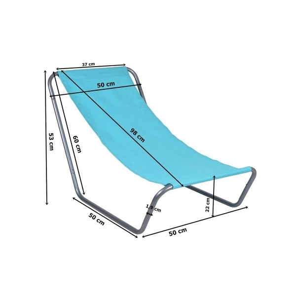 Fotel plażowy składany z torbą transportową - komfort i wygoda na każde letnie wakacje